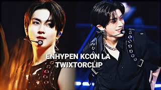 ENHYPEN KCON LA TWIXTORCLIP [upl. by Iegres286]