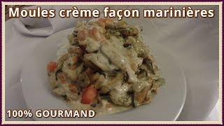 Moules à la crème façon marinière [upl. by Pelagias]