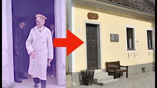 Hitler Visits His Past  Austrian Childhood Homes [upl. by Ytnom943]