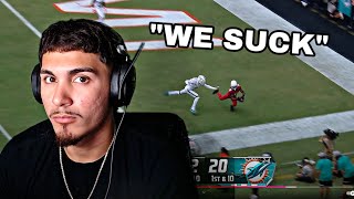 Fins Fan Reacts To Cardinals vs Dolphins  2024 Week 8 Game Highlights [upl. by Nomolas]