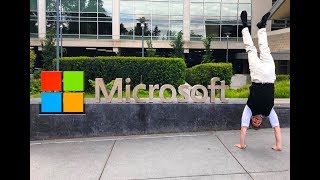 Microsoft Internship  First Day at Work [upl. by Attenoj]