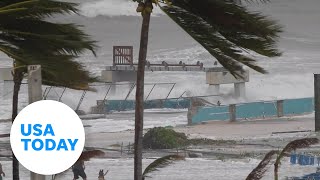 Watch Hurricane Helene approaches Florida  USA TODAY [upl. by Palladin255]