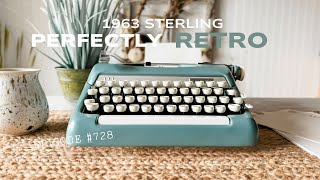 EPISODE 728 Exploring this gorgeous 1963 Smith Corona Sterling and tutorial [upl. by Nnave]