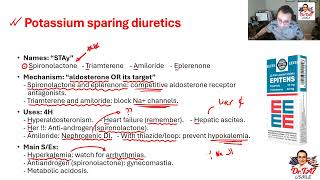 DR TA7 RENAL PHARMACOLOGY 2 [upl. by Nedmac]