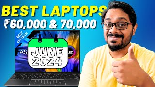 June 2024 Best Laptops Under 60000 and 70000 for Coding Graphics Designing Video Editing [upl. by Durarte]