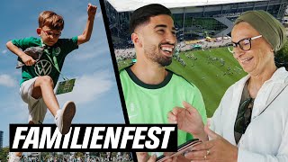 Die VfLFamilie feiert gemeinsam 💚  Das VfL Familienfest mit den Wölfen und Wölfinnen 🤍 [upl. by Onofredo579]