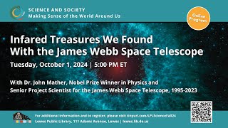 Science and Society  Infrared Treasures We Found With the James Webb Space Telescope [upl. by Pascal]