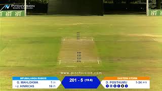 Mpumalanga Rhinos vs Eastern Storm  CSA Provincial T20 KnockOut Challenge [upl. by Nallek497]