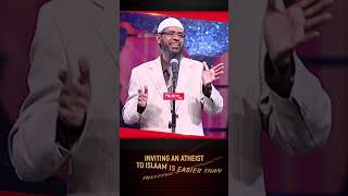 Inviting an Atheist to Islam is Easier than Inviting a Follower of a False Religion  Dr Zakir Naik [upl. by Lekcar]