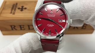 Meccaniche Veneziane Watch Redentore RUBINO RED Automatic Swiss Made [upl. by Htebasil]