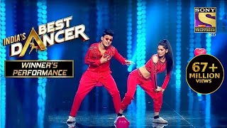 Tiger और Vartika ने दिया एक Sensational Performance  Indias Best Dancer  Winners Performance [upl. by Nerreg]