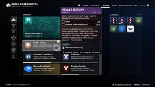 Destiny 2 Europa Helm Quest  Hełm Z Europy Zadanie [upl. by Nitniuq823]