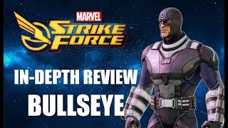 Bullseye InDepth Review  Marvel Strike Force [upl. by Adnilema]