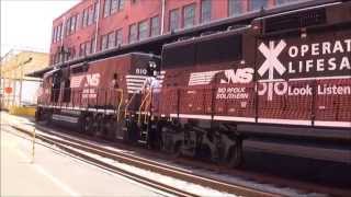 Norfolk Southern Juniata Locomotive Shops Tour part 2 [upl. by Anselma]