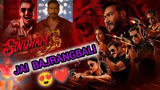 Singham again jai bajrangbali song REVIEW  Nitusudhir [upl. by Htiduy]