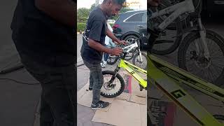 Bicycle repair and assemble repairing assemble lahore cyclewalay [upl. by Salomo]