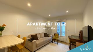 Apartment Tour  Furnished 1 Bedroom 34m2 in Paris – Ref  21724674 [upl. by Leund]