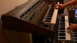 OBERHEIM OBXa  JUNO60 [upl. by Nicki]