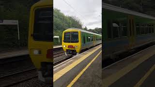 323221 and 323 Passing coseley with a 3 tone [upl. by Anahsak871]