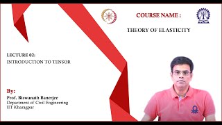 Lecture 02 Introduction to Tensor [upl. by Alahsal580]