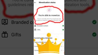 How to monetization instagram account  instagram account monetize kaise kareshorts viral [upl. by Anirehtac996]