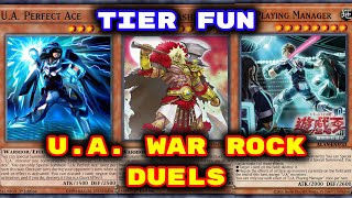 Yugioh  War Rock UA Duels Deck Download in Description [upl. by Tansy326]