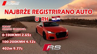 TT RS STAGE 3 800 HP PRVE BROJKE  GASI SVEOVO NIJE NORMALNO [upl. by Nnylaf718]