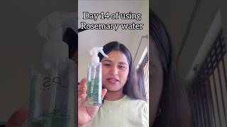 Day 14 of using rosemary water haircare rosemarywater 30dayschallenge haircareroutine ytshort [upl. by Reid]