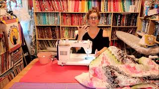 EPISODE 127 5  BARGELLO QUILT TUTORIAL  Part 5 [upl. by Niamor976]