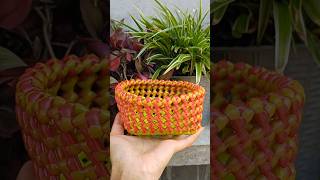 Plastic wire basket green red subscribe plastic [upl. by Aelak]