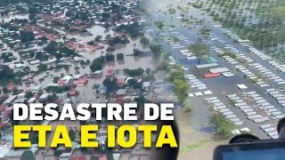 Los 10 videos más DESOLADORES del paso de ETA e IOTA por Honduras [upl. by Dahle]