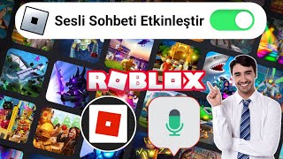 Roblox Sesli Sohbet Nasıl Etkinleştirilir 2024  Roblox Yeni Sahipte Sesli Sohbeti Etkinleştir [upl. by Rhyne]