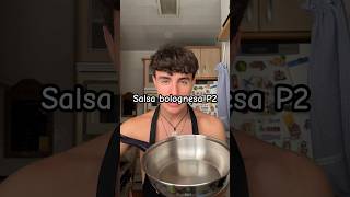 P2salsa bolognesa bolognese boloñesa italianfood italiancooking recetasfaciles humor loopezr [upl. by Ardnaeed]