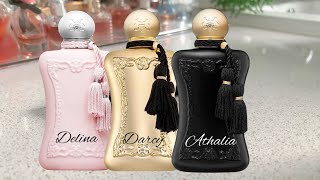 Parfums De Marly Delina  Darcy  Athalia [upl. by Ahsauqal]