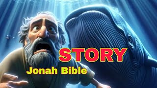 Story Bible Jonah stories bible cartoon videos explanation ai faith [upl. by Elyagiba]