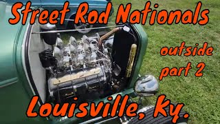 2024 NSRA Street Rod Nationals outside 2 [upl. by Euqimod]