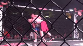 10th MMA Fight Mad Max McNeely vs Dusty Chandler Fight Hard MMA 04182015 [upl. by Lenes]