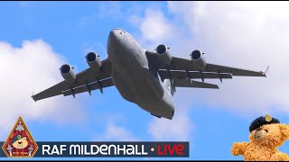 LIVE US AIR FORCE HEAVY WEIGHT KC135 RIVET JOINT MC130J amp F35A ACTION • RAF MILDENHALL 181124 [upl. by Carlene]