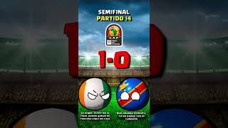 SEMIFINAL COSTA DE MARFIL vs RD CONGO  COPA AFRICANA DE NACIONES 2023 countryballs [upl. by Dorry]