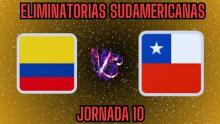 COLOMBIA vs CHILE donde ver los partidos de las Eliminatorias Sudamericanas RUMBO AL MUNDIAL 2026 [upl. by Odin]