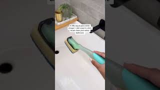 5 simple cleaning hacks that will make your bathroom shine ✨ shorts cleaninghacks hometips [upl. by Leatrice707]