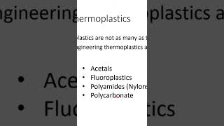 thermoplastics industrial materials thermoplastic thermosphere science engineering [upl. by Rafaello]