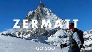 ZERMATT in Switzerland The MOST SCENIC skiing village of the alps [upl. by Ahsemrak721]