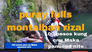 puray falls montalban rizal [upl. by Cruz]