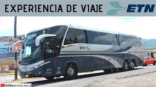 VIAJANDO EN ETN AUTOBÚS DE LUJO1 PISO [upl. by Llevra210]