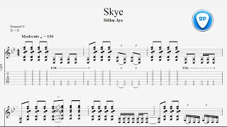 Sithu Aye  Skye Guitar Tab [upl. by Adigirb680]