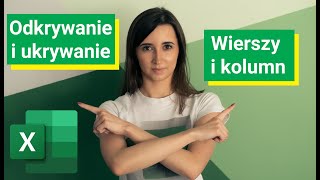 Jak odkryć kolumnę A i wiersz 1  ukrywanie i odkrywanie kolumn oraz wierszy  Excel [upl. by Eilatan]