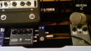 Vintage 1977 MXR M117 Model 117 Flanger Demo [upl. by Neelyk]