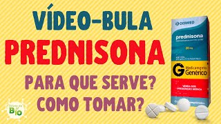 💊 PREDNISONA para que serve Como tomar VÍDEOBULA [upl. by Catlee844]