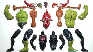 AVENGERS TOYS ASSEMBLE SUPERHERO IRONMAN SPIDERMAN HULK SIREN HEAD [upl. by Naelopan268]